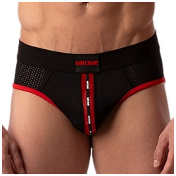 Barcode Berlin Slip Sicile Noir-Rouge